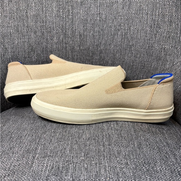 Rothy's The Original Slip On City Sneakers Sand Shoes Men’s Sz 9 Women’s Sz 10.5 - Picture 3 of 9